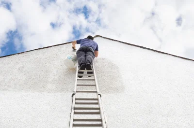 Peinture extérieure à la Thuile — façades et ravalement